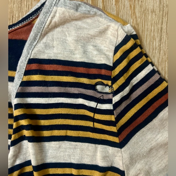 See You Monday Striped Crossover Top - Picture 9 of 9